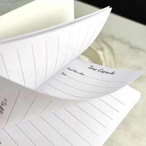 Souvenir de Journal de mariage cadeaux de renouvellement avec Capsule de temps livres de vœux pour mariage - Product Image 6