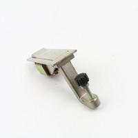 Serrure à bouton-poussoir en alliage de zinc Ms708, sans clé, pour porte de placard électrique, loquet à compression - Noir/Blanc/Doré, haute qualité
