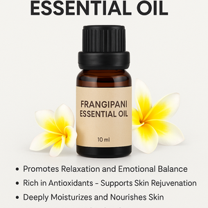 Frangipani <b>Essential</b> <b>Oil</b> Pure Natural Floral Aromatherapy Grade Steam Distilled <b>Oil</b> <b>for</b> Skin Care Massage <b>Diffuser</b> Wellness - Product Image 3