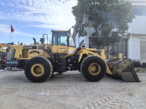 Chargeur sur pneus Komatsu wa470 d'occasion Original fabriqué au Japon Chargeur frontal d'occasion wa470-6 WA500-6 WA600-6 chargeur d'occasion pas cher - Product Image 4