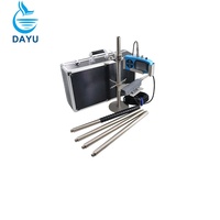 Débitmètre Doppler ultrasonique portable, étanche IP65, pour la surveillance de la vitesse du courant des rivières urbaines, avec mesure de courant IP68