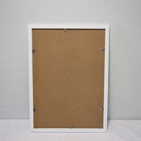Vente en gros d'usine chinoise cadre photo A3 cadre photo mural noir blanc