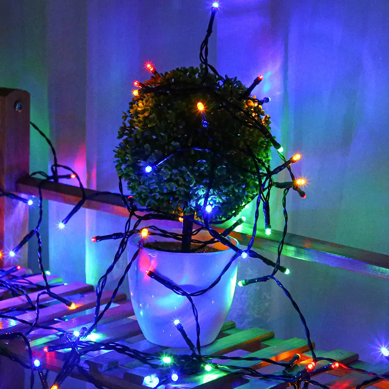 Direct Selling Customized Multi-Colored LED Christmas String Lights For Christmas Tree Or Halloween Illumination