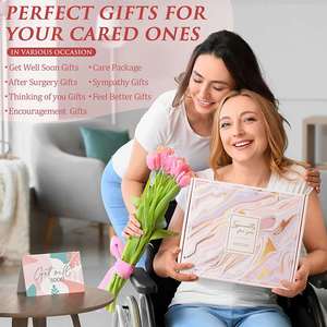 Paquete de Regalo para el Cuidado de la Mujer, Cesta para Sentirse Mejor, Regalo de Recuperación Postoperatoria, Regalo de Ánimos, Regalos de Recuperación Rápida - Product Image 5