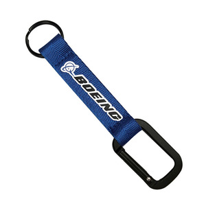 Thấp Moq Biểu Tượng Tùy Chỉnh Nylon Dây Buộc <span class=keywords><strong>Boeing</strong></span> Tay Cổ Tay Dây Buộc Keychain Dây Đeo Ngắn Dây Buộc Hàng Không Keychain - Product Image 5