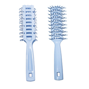 BLISSLIFE <span class=keywords><strong>Cheveux</strong></span> Hommes En Plastique Vent <span class=keywords><strong>Bouclés</strong></span> Salon Outils Démêlant Brosse Côtes Neuf-Rangée Peignes Brosse À <span class=keywords><strong>Cheveux</strong></span> Avec Poignée - Product Image 5