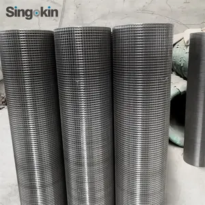 10 11 12 14 16 18G 0.5in 1/2'' 1'' Stainless Steel Welded Mesh Bird Cage Square Mesh Roll