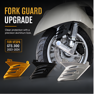 Protezione per Sospensione Anteriore per <span class=keywords><strong>Vespa</strong></span> <span class=keywords><strong>GTS</strong></span> <span class=keywords><strong>300</strong></span> GTS300 2023 2024, Copertura per Forcella, Protezione Ammortizzatore, Accessori Moto - Product Image 2