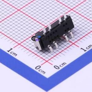 SS-3336S-02-L2 Slide Switch SMD Switch Double Pole Three Throw Rectangle Pin Header SMD Tab 13mm - Product Image 2