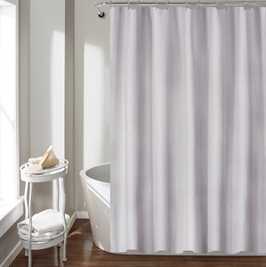 Qualité supérieure Spot Multi Couleur Étanche Lavable Pression <span class=keywords><strong>Mousse</strong></span> Tissu Crochet Rideau De <span class=keywords><strong>Douche</strong></span> Ensemble pour Salle De Bains - Product Image 3