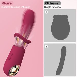Masturbador de vibración única de inhalación completamente automático para vibrador de masaje AV femenino - Product Image 3