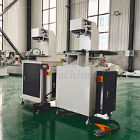Máquina Hidráulica Multi-Estación para Fabricación de Ventanas y Puertas de Perfil de Aluminio, Máquina de Estampado, Máquina de Punzonado de Aluminio