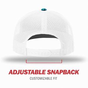 Casquettes de camionneur personnalisées OEM, broderie personnalisée, casquettes de camionneur en coton uni Richardson 112 - Product Image 6