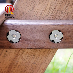 Écrou à quatre branches de 1/4 po pour meubles, en acier au carbone galvanisé, finition zinguée, classe 8.8, écrou en T à quatre griffes - Product Image 3