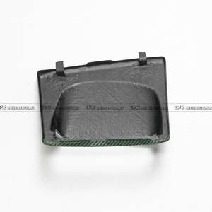Couvre-moteur Nissan Skyline R34 GTR/GTT noir-vert en carbone mixte MFD, prend en charge les matériaux de tissage personnalisés - Product Image 2