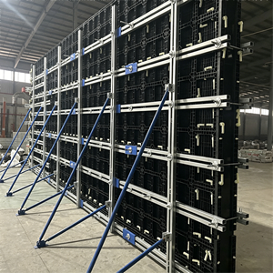 Coffrage en plastique ABS de qualité ingénierie, moule universel pour béton, gabarit de construction modulaire pour murs et colonnes - Product Image 4