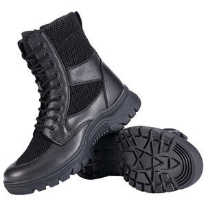 Vente chaude bottes tactiques pour hommes bottes de <span class=keywords><strong>chasse</strong></span> en maille respirante légère, chaussures pour hommes en plein air à glissière latérale - Product Image 3