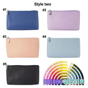 Cross-Border Wholesale Women's Custom Material Modern Creative Design Promotional Coin Purse and Travel Cosmetic <b>Bag</b> with Logo - Product Image 2