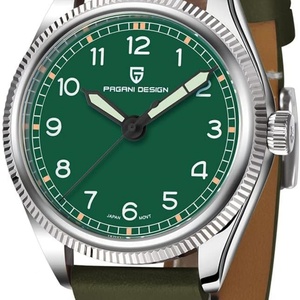 Reloj de Pulsera PAGANI DESIGN Nuevo Original de 40MM para Hombre, Reloj de Cuarzo de Lujo con Espejo de Zafiro AR, Correa de Cuero, Resistente al Agua 200M, PD1765 - Product Image 5