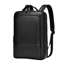 Sac à dos personnalisé en cuir véritable grande capacité pour hommes Sac de voyage pour ordinateur léger et de luxe imperméable pour les affaires