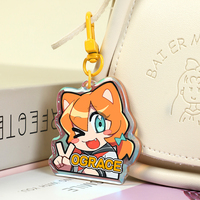 Porte-clés et breloques en acrylique personnalisés 2026 avec motifs de dessins animés et d'anime – Imperméables, légers, de haute qualité, design personnalisable