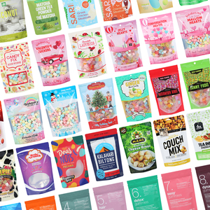 Bolsas de plástico personalizadas al por mayor, impermeables, con fondo plano, para envasar alimentos, plátanos, aperitivos, palomitas de maíz y patatas fritas - Product Image 2