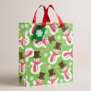 KinSUN Hot Sale Free Design Custom Luxury Christmas Small Kraft <strong>goyard</strong> Paper <strong>Bag</strong> With logo