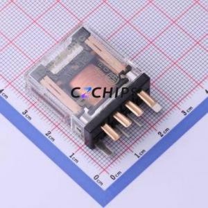 NC2D-DC24V Power Relay Through hole,11.2x25.4mm Relay 24V 2 Changeover: 2C (DPDT-Changeover)::: 8 5A-30VDC/5A-250VAC - Product Image 1
