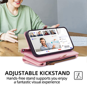 Nuova Custodia a Portafoglio in Pelle con Cerniera e Laccetto per <span class=keywords><strong>Samsung</strong></span> <span class=keywords><strong>Galaxy</strong></span> S26 25 Ultra S10 <span class=keywords><strong>Lite</strong></span> S24 S23 - Accessori di Tendenza - Product Image 5