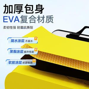 Sac de pêche JUQIWANG, sac de protection et de rangement pour matériel de pêche, imperméable, multi-usages, avec poignée supérieure, unisexe, pour utilisation en extérieur - Product Image 2