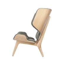 Meubles de salon rembourrés en bois courbé Maison d'occasion Bon marché Lounge Mammoth Luxury Queen Chair pour le salon