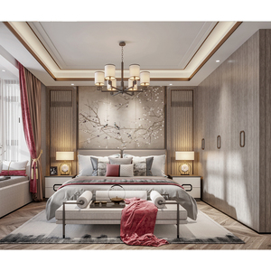 Designer Luxury Bedroom Furniture Full <b>Set</b> Villa Penthouse Suite for 5 Star Hotel and High End Villa - Product Image 6
