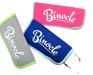 Factory Price Fashion Neoprene Sunglasses Pouch Bag Open Closure Type Foldable Eyeglasses <b>Case</b> Waterproof - Product Image 6