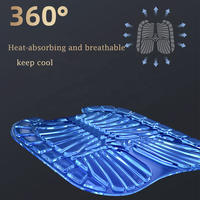 Bravo – coussin de chaise de bureau pour soulagement de la douleur sciatique, coussin de refroidissement pour siège de voiture, coussin de siège en Gel pour une longue assise