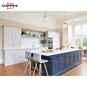 ชุดเครื่องปั่นสีขาวไม้จริงชุดเครื่องปั่นสีขาวหรูหราสไตล์ยุโรปดีไซน์แบบอเมริกัน - Product Image 1