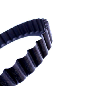 Molde para Tartas Profundo con Borde de 3 cm de Alto, 5 Tamaños Disponibles, Base Extraíble, Antiadherente de PTFE, Acanalado, para Quiche y Flan, Fabricado en Corea, Apto para Horno - Product Image 4