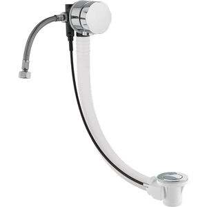 Columna de desagüe de baño de polipropileno de 1 \ "1/2 con salida de 45 ÷ 55 cm para herramienta de torneado - Product Image 4