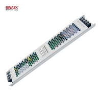 Fuente de Alimentación LED Ultrafina Bina de 200W, 12V/24V, Transformador Super Delgado de 22mm para Cajas de Luz de Cristal y Letreros Publicitarios
