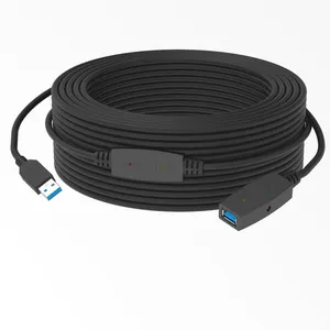 מותאם אישית 5M 10M 20M 30M סופר מהירות USB 3.0 זכר לנקבה כבל מאריך פעיל מהדר עבור USB רכזת מדפסות משחק קונסולה