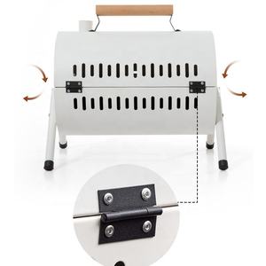 Poêle à <span class=keywords><strong>barbecue</strong></span> en carbone multifonction pliable portable pour l'extérieur avec tuyau <span class=keywords><strong>de</strong></span> fumée pour pique-nique - Product Image 6
