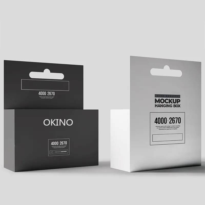 Grosir Produk Digital Mewah Kustom Produk Telepon Perangkat Lunak Earphone Kotak Kemasan Gantung Kertas dengan Logo