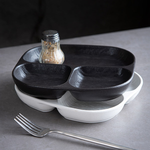 Piatto in Ceramica con 3 Scomparti <span class=keywords><strong>per</strong></span> il Controllo delle Porzioni, Ideale <span class=keywords><strong>per</strong></span> la Gestione del Peso e una Dieta Sana - Product Image 5