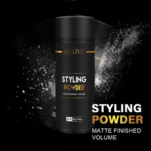 Private Label Barber Fluffy Hair Powder Volumizing Texturierung der besten Haarstyling-Produkte Volumen Haar puder für Männer