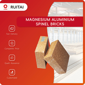 Brique réfractaire en spinelle d'alumine de magnésie de qualité supérieure avec une excellente résistance au choc thermique - Product Image 2