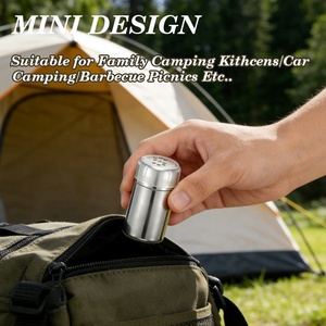 Mini distributeurs d'épices en acier inoxydable personnalisés, assaisonnement pour boîte à lunch, camping, extérieur, <span class=keywords><strong>petit</strong></span> shaker à <span class=keywords><strong>sel</strong></span> <span class=keywords><strong>et</strong></span> à <span class=keywords><strong>poivre</strong></span> - Product Image 6