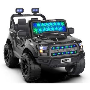 12v bambini Ride-on auto a 2 posti con controllo remoto auto per bambini giocattoli 4x4 bambini elettrico per bambini <span class=keywords><strong>camion</strong></span> 4x4 - Product Image 4
