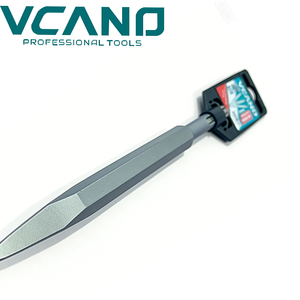Ciseau plat <span class=keywords><strong>à</strong></span> pointe en V en acier <span class=keywords><strong>à</strong></span> haute teneur en carbone de qualité industrielle VCANO pour marteau <span class=keywords><strong>électrique</strong></span>, sculpture et démolition du <span class=keywords><strong>bois</strong></span>, travaux de maçonnerie - Product Image 3