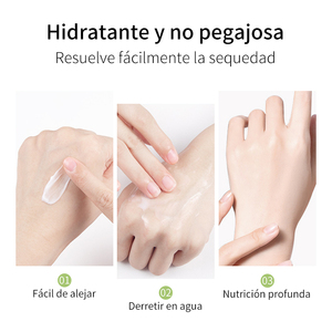 Manteca de karité natural verde lightenin etiqueta privada crema de manos fabricación de frutas loción hidratante - Product Image 5