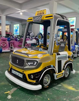 Voiture électrique pour enfants 2 places, mini-voiture jouet à batterie, véhicule de parc d'attractions pour usage commercial intérieur/extérieur