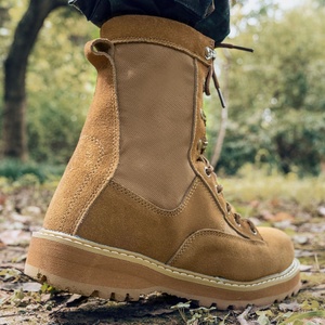 Bottes tactiques pour hommes, chaussures de plein air, désert, antidérapantes, bottes de combat, imperméables, durables, bottes de randonnée, bottes de chasse - Product Image 5